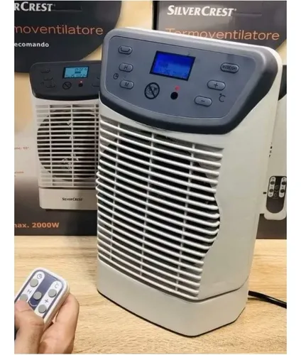Termoventilador 2000 W Control Silver Crest Calor Rápido