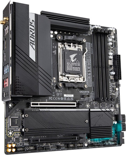 Gigabyte B650m Aorus Elite Ax - Amd - Am5 Color Black Black