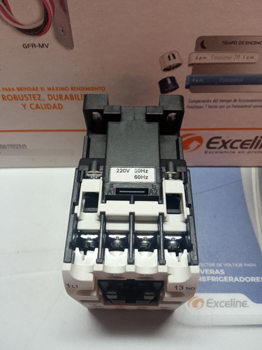 Contactor 16amp Bobina 220v Metaltex