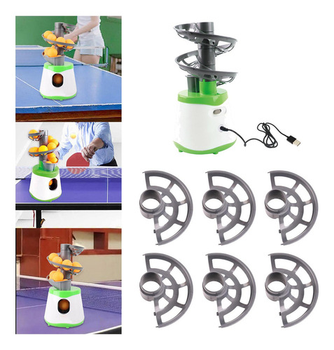 Robot De Tenis De Mesa Usb, Lanzador De Pelotas De Ping-pong