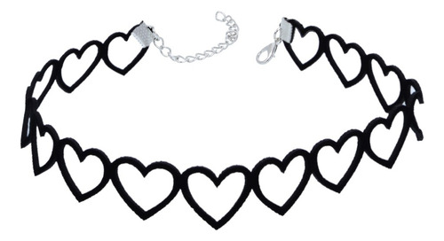 Collar Gargantilla Moda Mujer Choker Calavera Punk Gótico Corazones