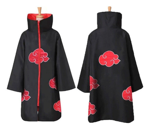 Festival Cosplay Capa Akatsuki+accesorios Kit Naruto Itachi