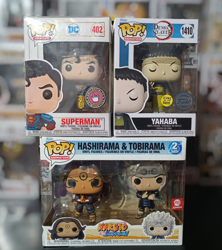 Funko Pop 3 Pzas Nuevos (Usado)