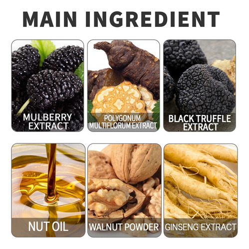 Creme De Tintura De Cabelo Com Plantas E Frutas Naturais