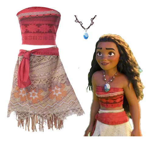 Vestido de princesa moana hotsell