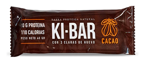 Barrita Proteica Natural A Base Frutos Secos Ki Bar 40g X20