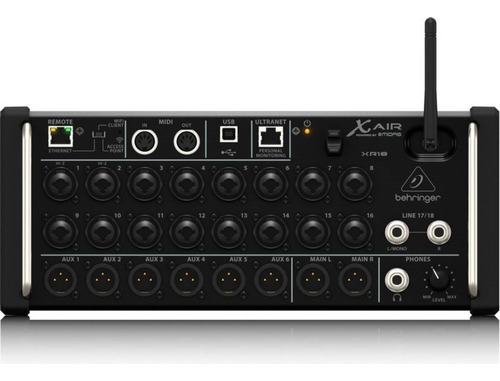 Consola Behringer Xr18 Digital18 Canales 12 Buses Mixer 