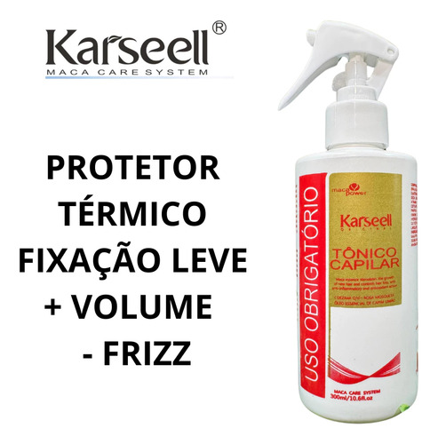 Uso Obrigatório Karseell Collagen Tônico Capilar hidratação , finalizador de 300mL 300g