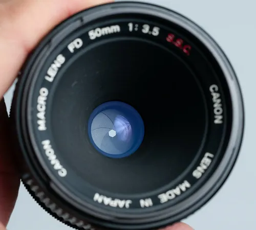 Lente Canon Fd Ssc 50mm F/3.5 Macro Com Tubo Extensor | MercadoLivre