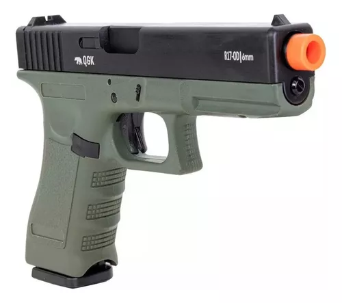 Pistola Airsoft Full Metal Spring Glock Gk-v20 6mm + 1000 Bb