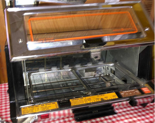 Horno Tostadora General Electric Impecable Año 78 Vintage