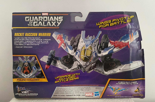 Rocket Raccoon Warbird Guardianes De La Galaxia Hasbro