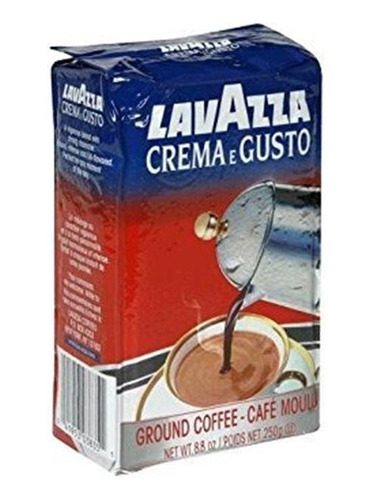 Lavazza Crema E Gusto, 8,8 Oz De Ladrillo, Tierra (20 Unidad