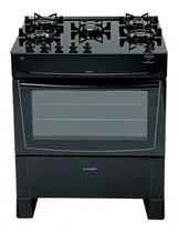 Comprar Cocina 5 Hornallas Gas James C695-v Negra Mesa Vidrio Ltc
