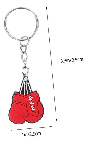 10 Chaveiros De Luva De Boxe Mini Chaveiros De Mochila