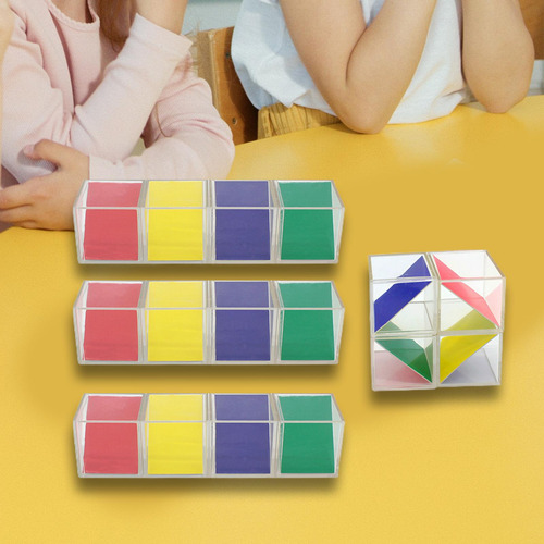 16x Mini Fidget Puzzle Favors Manipuladores De Matemáticas