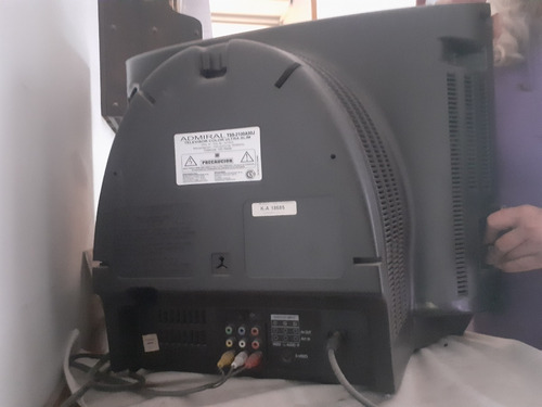 Televisor Tv Admiral 21 Con Control Remoto. Funciona: Leer (Usado)