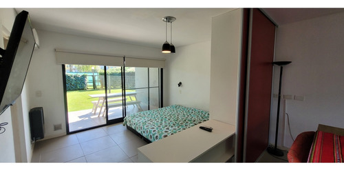 Departamento En Complejo Olas Con Jardin Propio Ostende-valeria