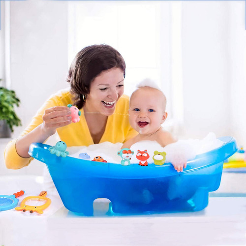 Fun Little Toys Juguetes De Baño Para Bebés De 18 Piezas Con