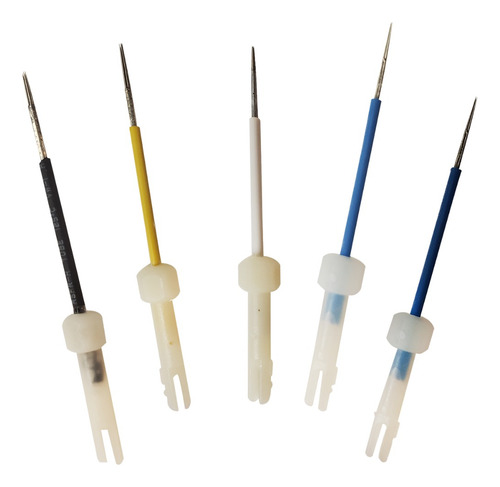 Agujas Para Dermógrafo Mosaico 1, 2, 3 Y 5 Puntas 50 Piezas Gris