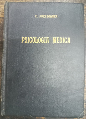 Psicologia Medica * Ernst Kretschmer * Labor 1954 *