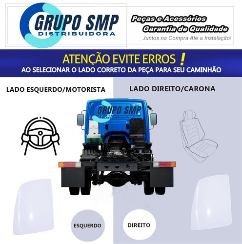 Imagem 2 de 8 de Defletor Accelo 715 815 915 | Lateral Farol