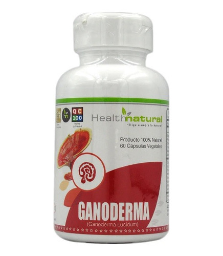 Ganoderma 500mg En Capsula 60 Unidades