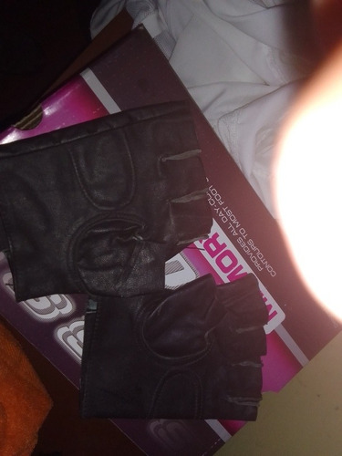 Imagen 3 de 3 de Guantes De Cuero Cortos