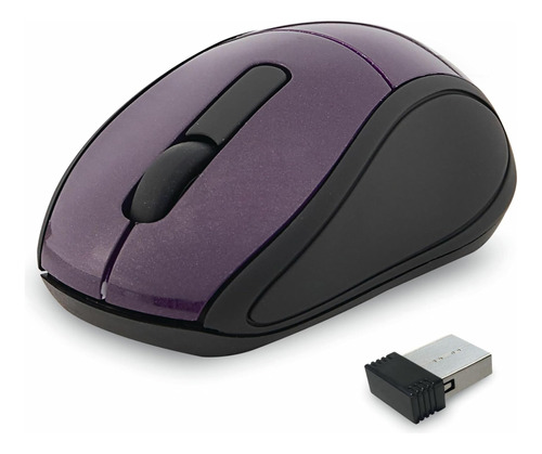 Mini Mouse Óptico Inalámbrico Viaje Verbatim Púrpura 97473