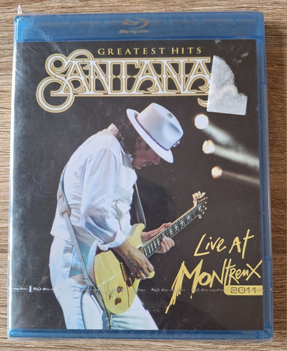 Santana - Live At Montreaux 2011 Bluray Nuevo Y Sellado