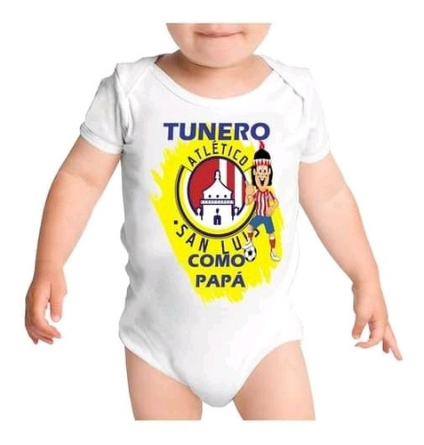 Pañalero Personalizado  San Luis Bebé  Mameluco Futbol