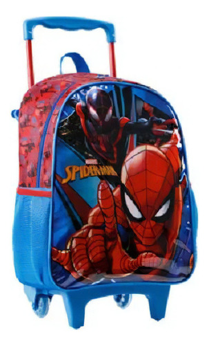 Mochila Rodinhas Tam. P Spider-man Homem-aranha Xeryus 11651