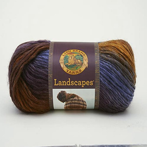 Lion Brand Yarn 545-109 Ovillo De Lana, Mountain Range, 1