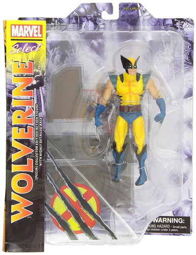 Wolverine Marvel Select Figura Muñeco Entrega Inmediata