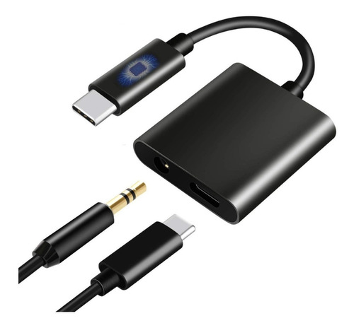 Adaptador Usb C A Jack 3.5mm Chip Dac / Crisol Tecno