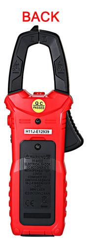 Pinza Amperimétrica Digital Habotest Ac/dc For Medir Ac/dc