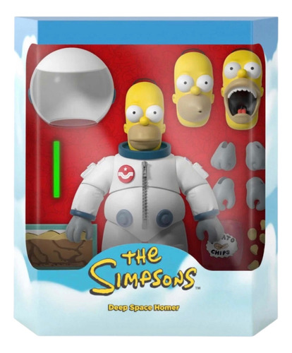Homero Simpson Los Simpsons Super7 H. J. Simpson Llega X Flx