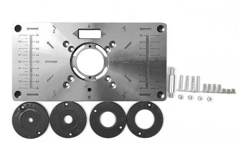 Mesa Router Multifuncional Inserto Placa Carpintería .