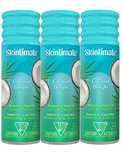 Skintimate Coconut Delight Hidratizing Shave Gel Para Mujere