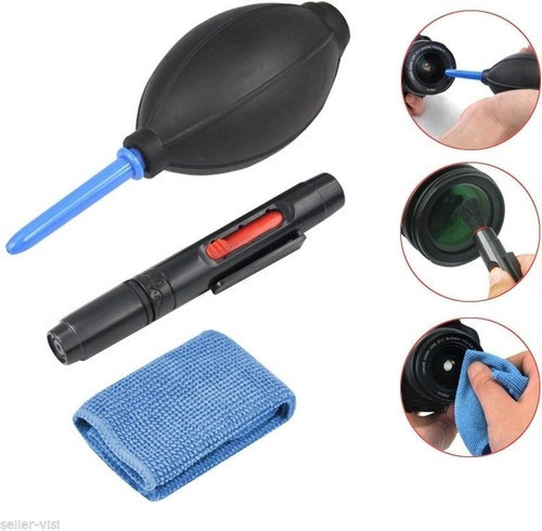 Imagem 2 de 2 de Kit De Limpeza Ck-3 Ck3 Greika Câmeras Profissionais 3 Em 1