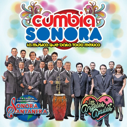 Cumbia Sonora Angeles Azules Y Sonora Santanera Cd +dvd