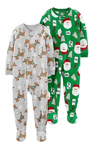 Ropa Para Bebe Pijamas Paquete De 2 Talla 6-9 Meses