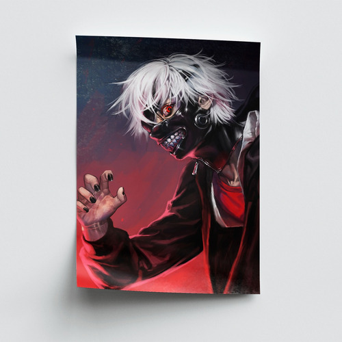 Impresión Foto - Poster Tokyo Ghoul 60 X 90 Cm 