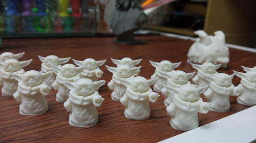 Baby Yoda Para Rosca De Reyes (10 Piezas) - Grogu