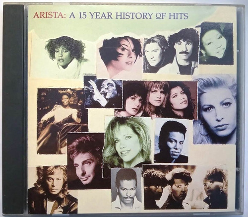 Varios Artistas - Arista 15 Year History Hits Importado Cd  