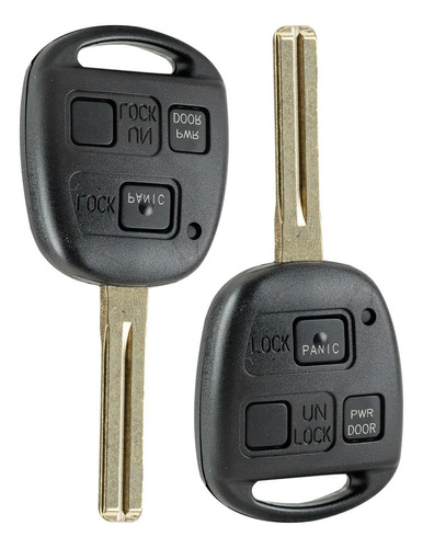 Bestkeys - Llave De Mando A Distancia Sin Llave De 3 Botones