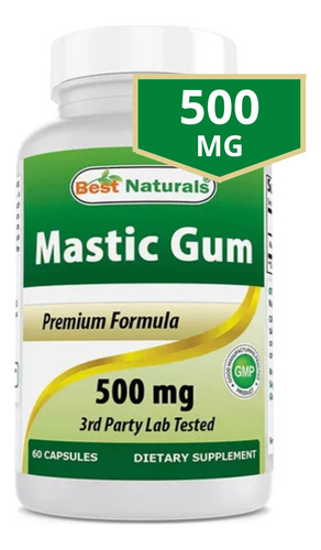 Mastic Gum Cápsulas Apoyo Digestivo Intestinal Helicobacter