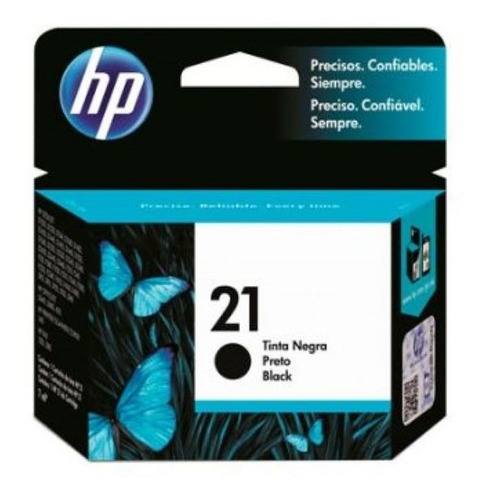 Cartucho Hp 21 C9351al Negro Original  F380