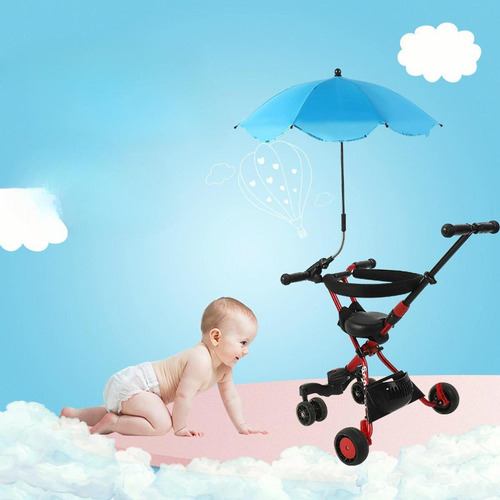 Guarda-sol Para Carrinho, Abajur, Braçadeira No Guarda-chuva