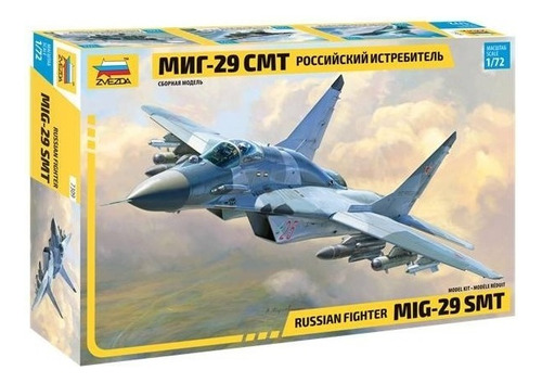 Mig - 29 Smt Avión Ruso Moderno By Zvezda # 7309 1/72